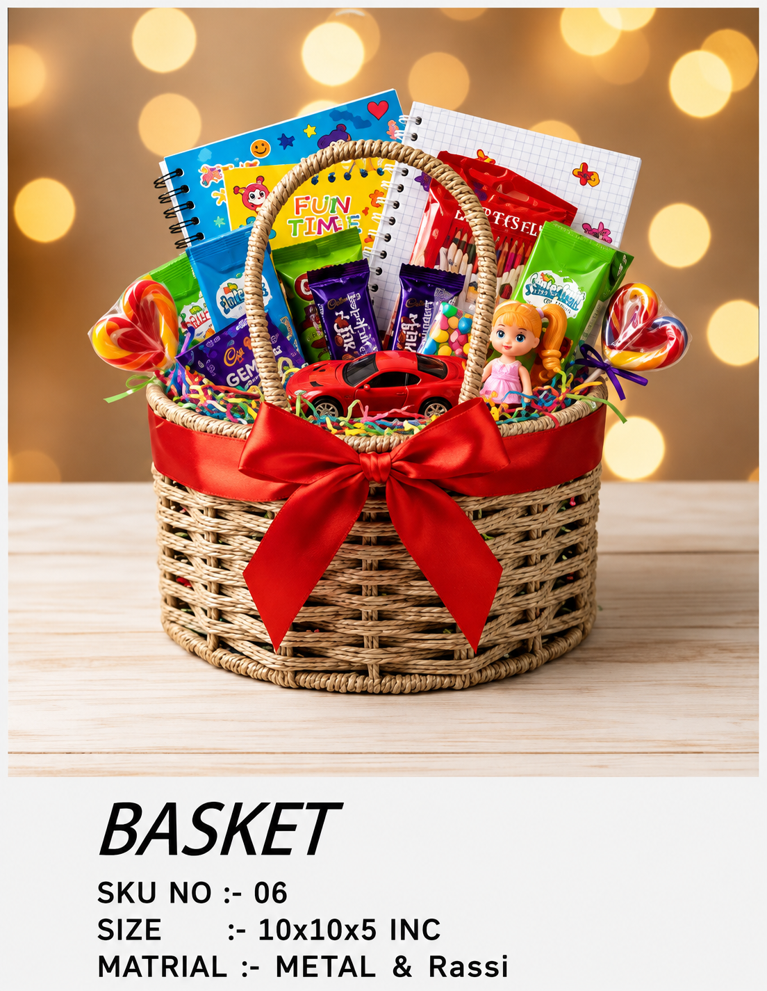 Round Woven Rope Hamper Basket