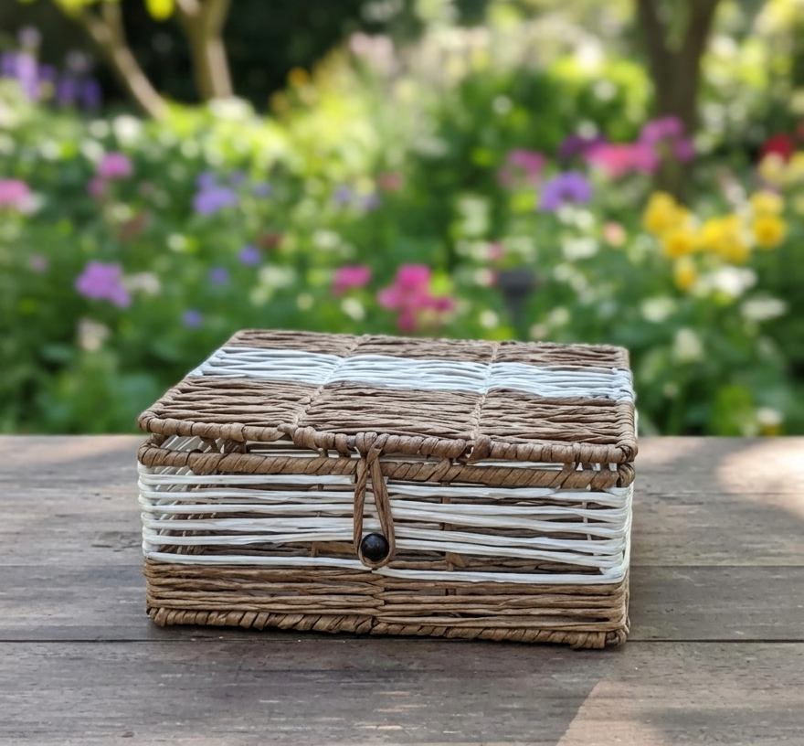 Rigid Metal Frame Basket
