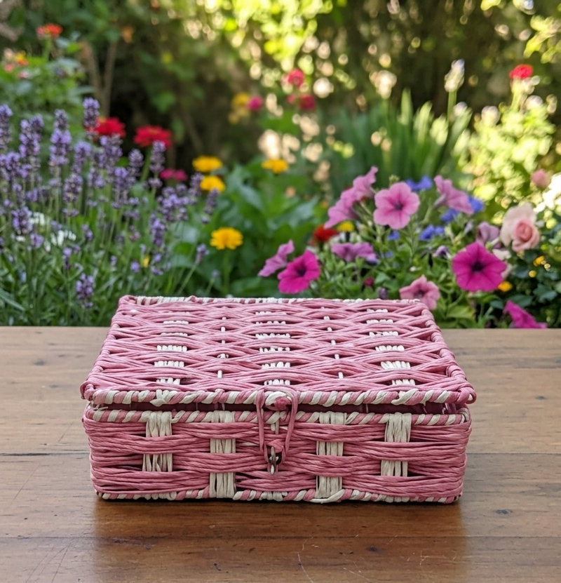 Rectangular Box-Style Basket