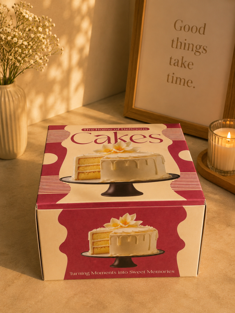 500 Gram Cake Box