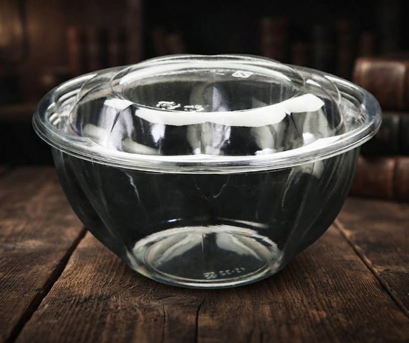 clear plastic storage container
