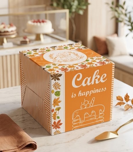 1 kg Heighted Cake Box