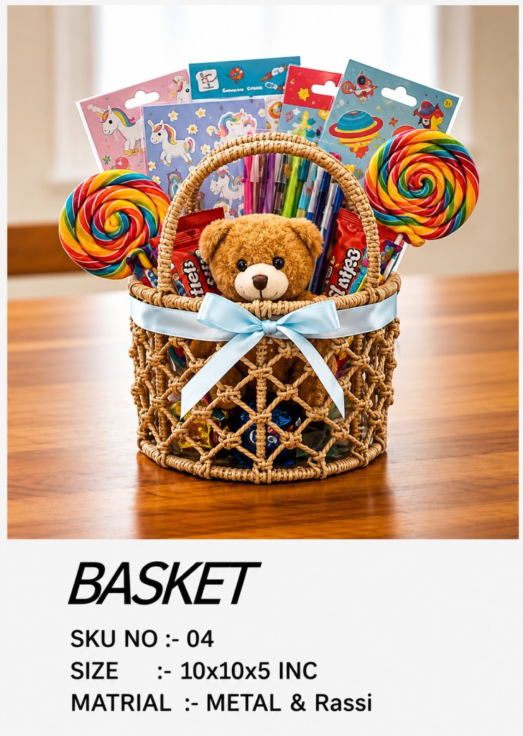Open-Net Jute Cord Basket