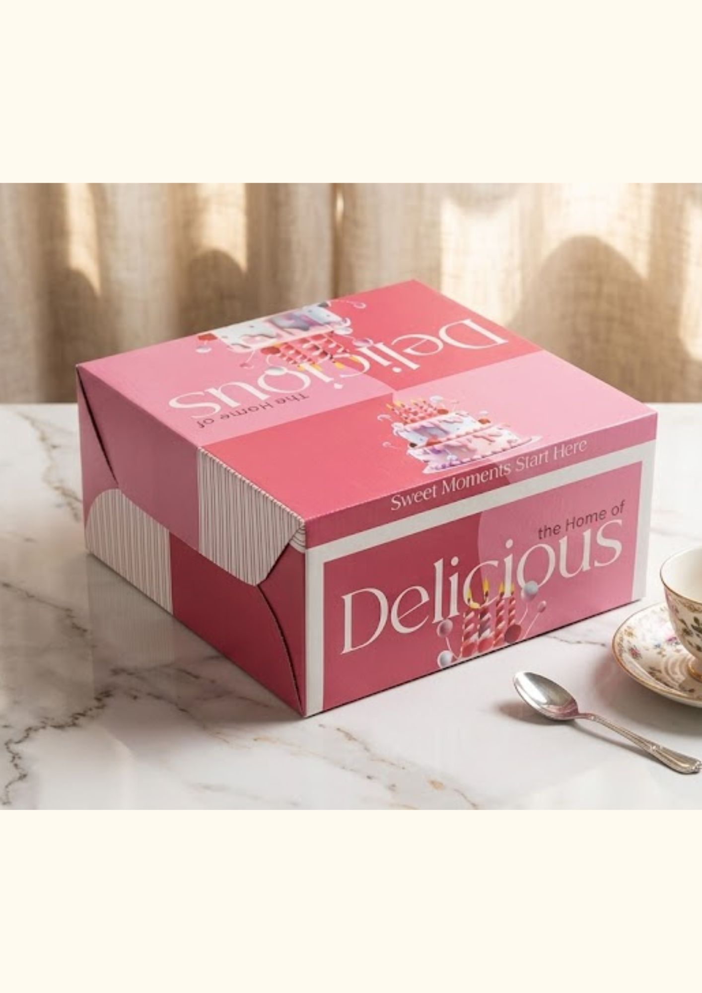 2kg Cake Box