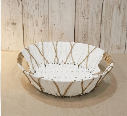 Modern Round Serving Basket