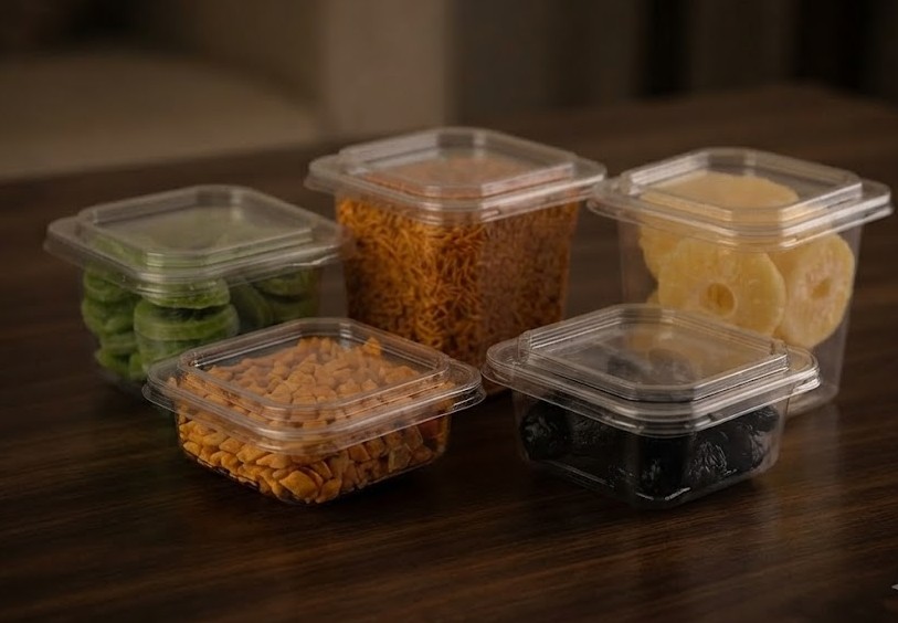 Clear Plastic Food Packaging Container