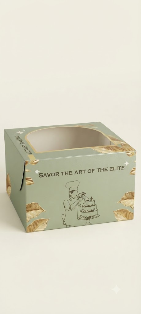 500 Gram Window Cake Box