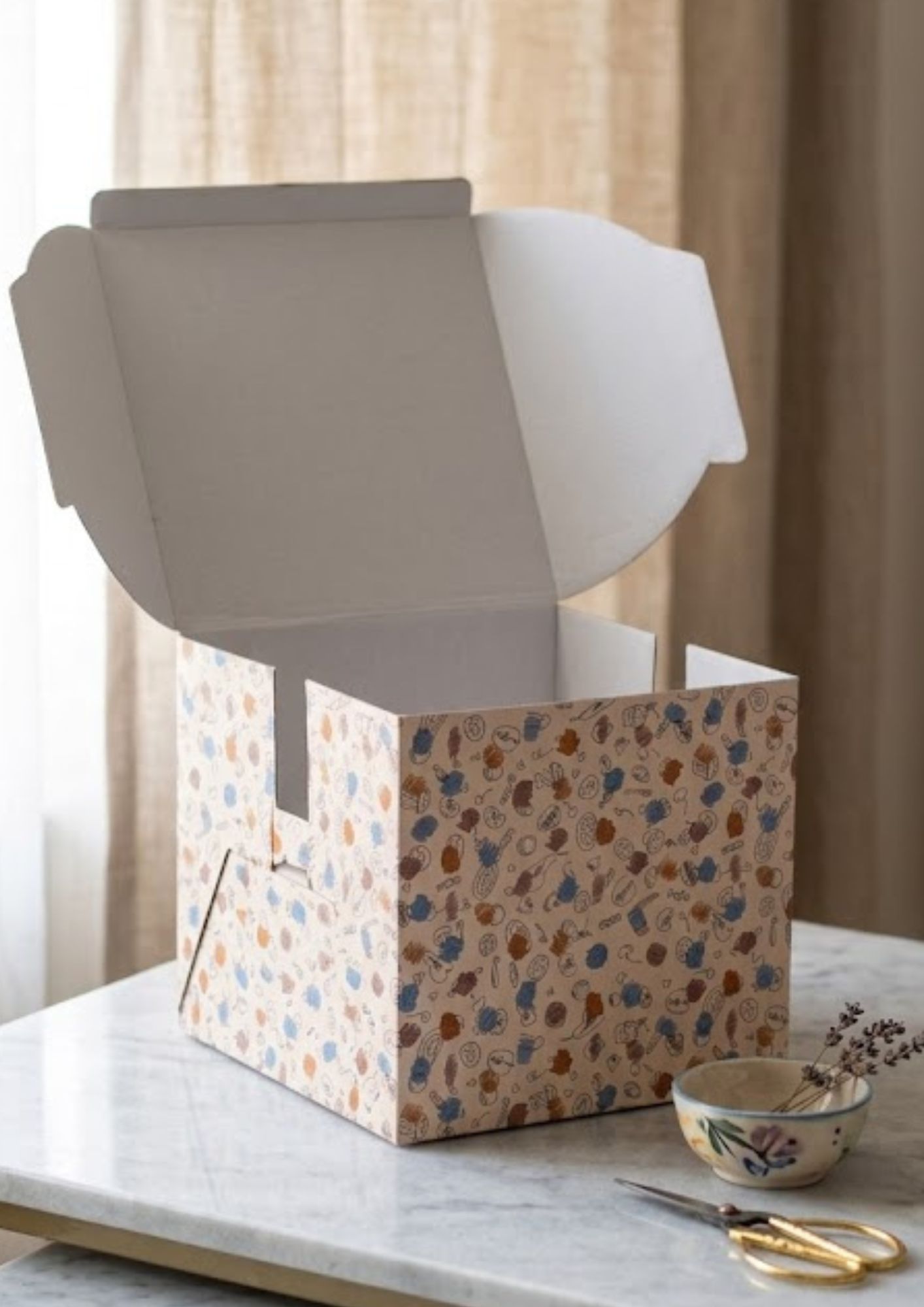 Double Story Cake Box